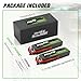 OVONIC 3S Lipo Battery 50C 4500mAh 11.1V Lipo Battery with Dean-Style T Connector for RC Car Truck Boat Airplane Helicopter Quadcopter(2 Packs)