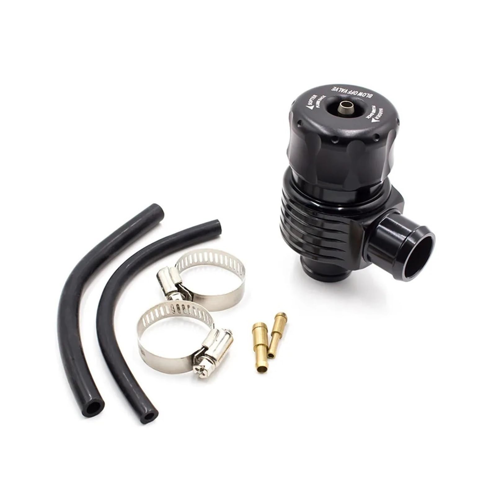 Bov de descarga de válvula ajustable de 25 mm, universal, para bocina de sonido turbo