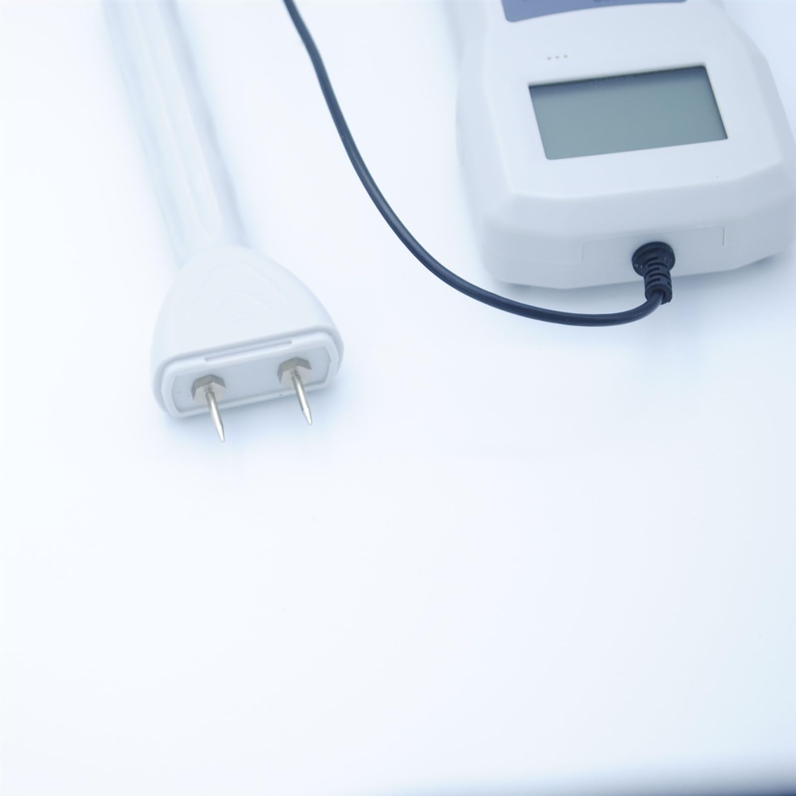 Feuchtigkeitsmessgerät Digital-Holzfeuchte-Messgerät Papier Bambus Betonboden Professionelle High Precision MS7200 + Handfeuchtemessgerät Für Gärten, Rasen, Betriebe
