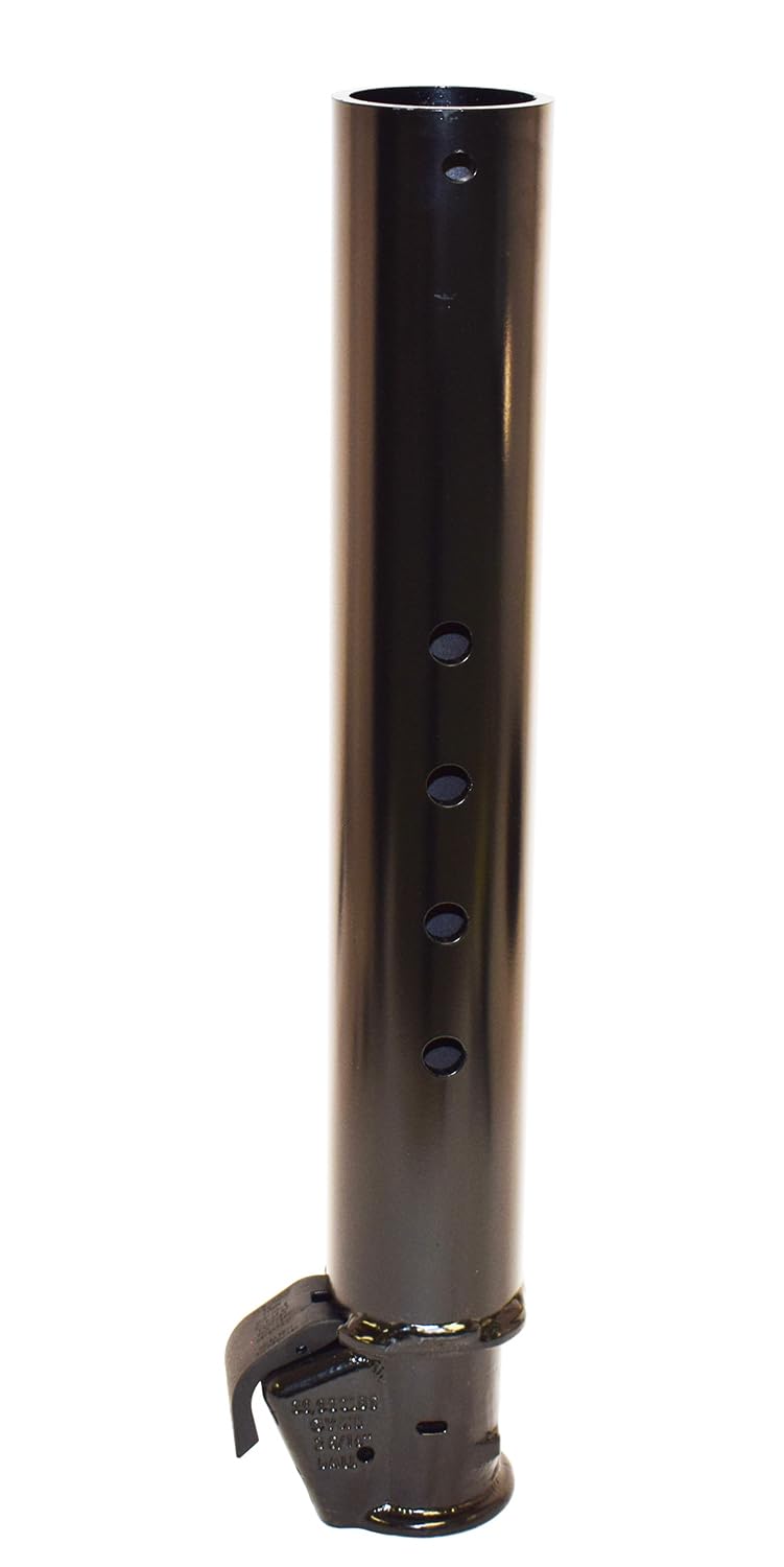 EZ-Latch 30,000 lb. Round Inner Gooseneck Coupler Assembly - 2-5/16" Ball (6394) W/ 3" Rigid Hitch Logo Decal - Made in USA