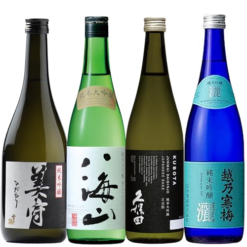 日本酒 ギフト プレゼント 新潟 東北 地酒 飲み比べ お中元 お歳暮 (店長のおすすめ4本セットB)