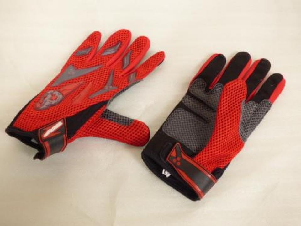 Gants Trap AO Rouge L, guantes deportivos con acabados de alta resistencia