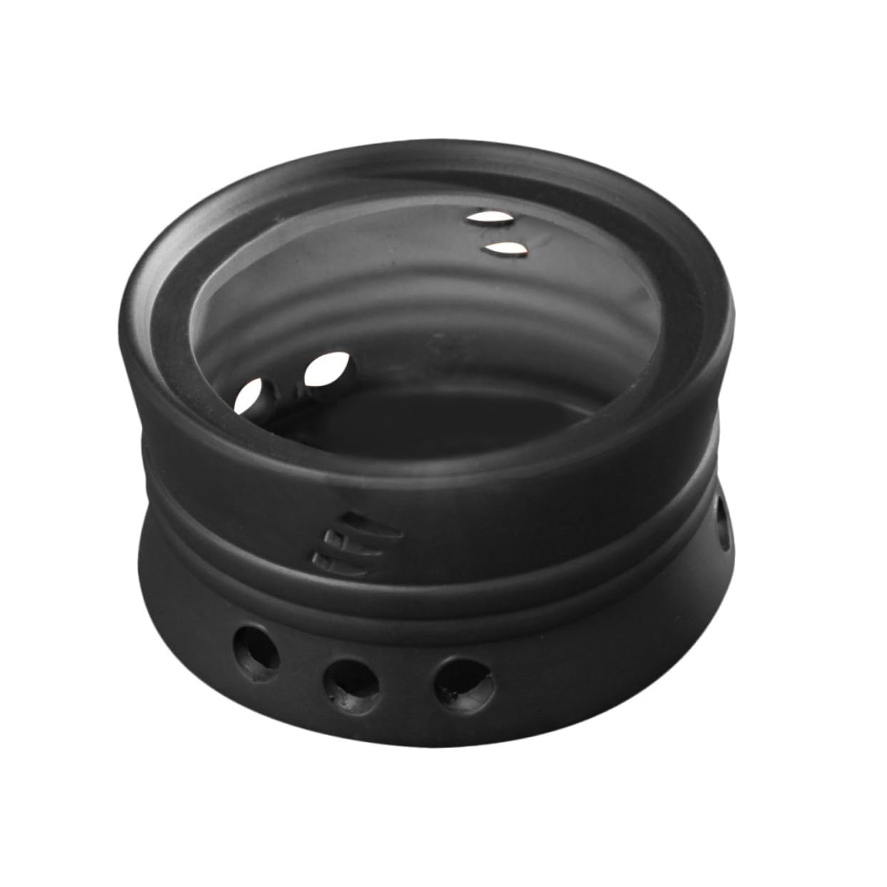 Cabilock 1pc Ceramic Teapot Warmer Candle Heating Pedestal for Tea Preservation Elegant Desktop Decoration Heat Resistant Stand Present for Housewarming Birthdays