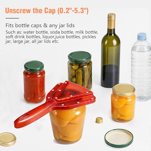 Uinxan Handheld Jar Opener for Weak Hands & Arthritis — view 5