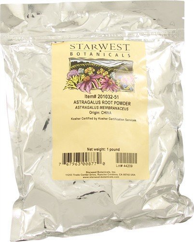 Starwest Botanicals Astragalus Root Powder, 1 Pound #TOP2