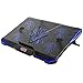 Produktbild Laptop Kühler für 12-17,3 Zoll, Ultra Leise Notebook Kühler mit 5 Ruhige Lüfter und Blau LEDs, 7 Höheverstellbar,2 USB-Anschlüssen,Vverstellbare Windgeschwindkeit Laptop Cooling Pad für Gamer Gaming