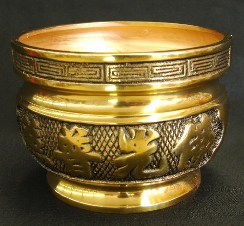 Feng Shui Import Brûle-encens en cuivre