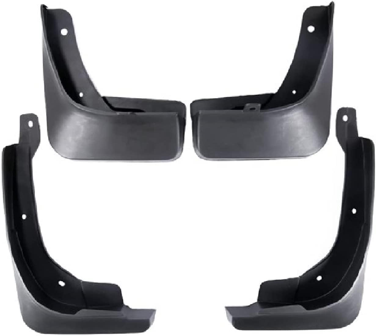 NYSLDSCO 4Pcs Premium Mud Flaps for MG HS 2018 2019 2020 Front and Rear Splash Guards Durable Mudguards Protection Against Road Debris