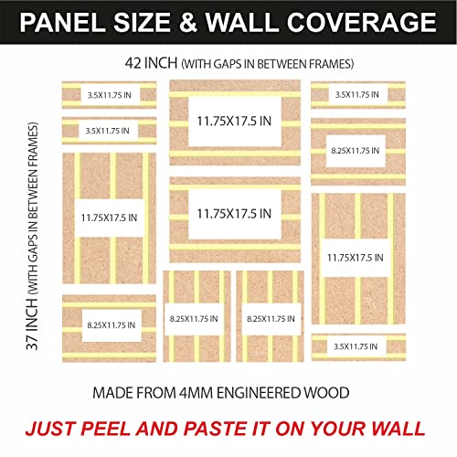 Image of PAPER PLANE DESIGN Framed Poster Set of 12 For Office Wall Decoration (OFFICE)