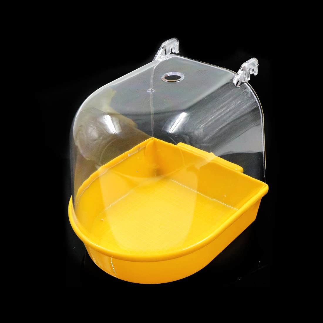 Vaschette Appese Per Uccelli 2 Pezzi - Ciotola Per Cibo E Bagno Per Pappagalli E Animaletti, Con Gancio - Foto 2