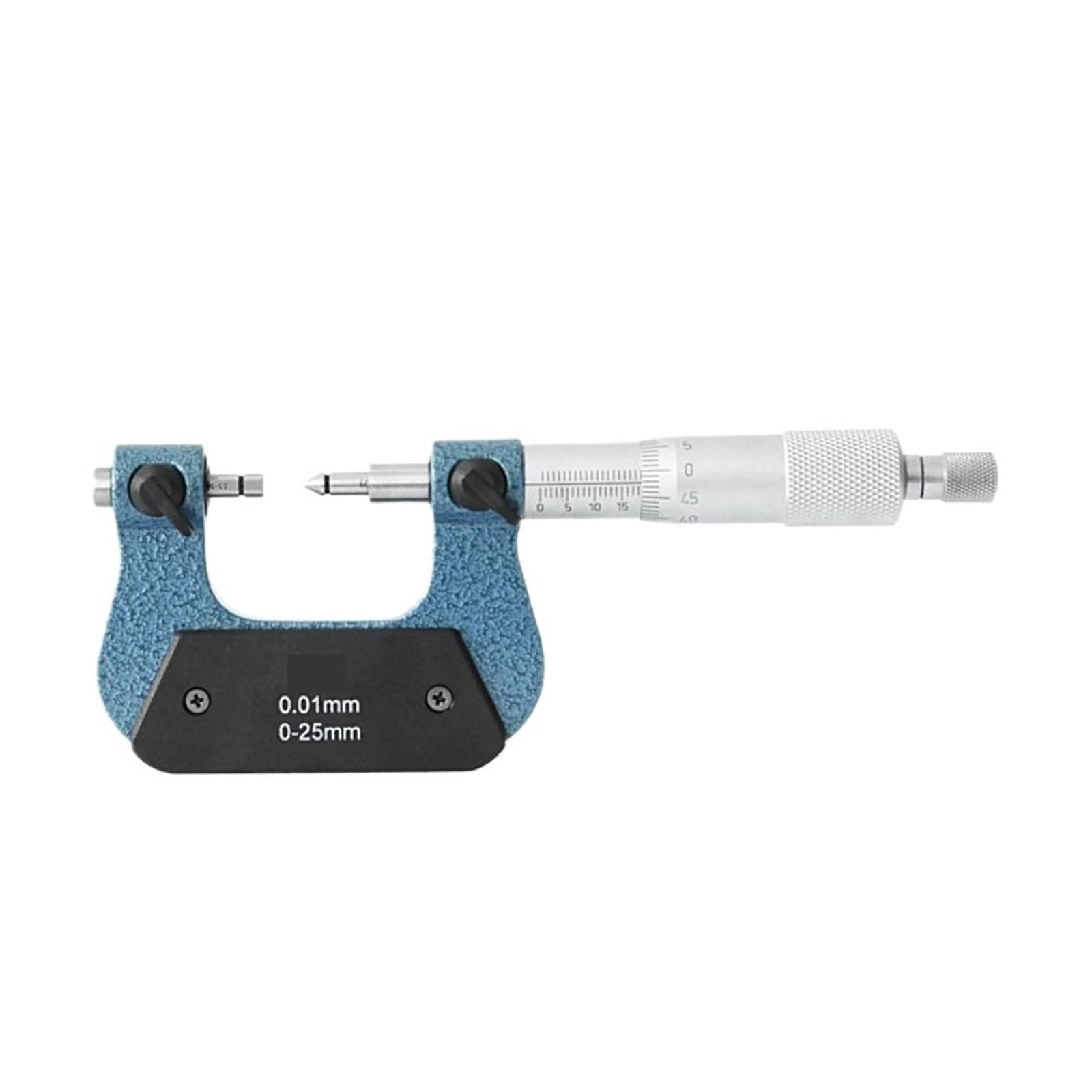 NURII Thread Micrometer, Rotary Type, with Conical V-Shaped Measuring Head, 0-25mm/200-91-000 250-91-000(0-25mm 200-91-000)