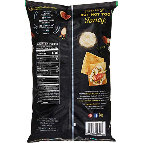 Stacy\'s Organic Twice Baked Simply Naked Pita Chips - 2 Pk (28 oz ea)