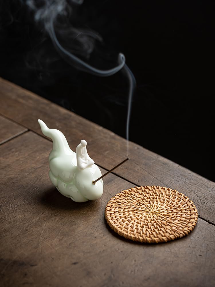 Porta incenso in Ceramica, Decorazione per Stufa, aromaterapia, Sala da tè, incenso per Interni