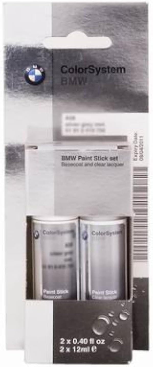 BMW touch-up paint stick set (basecoat plus clearcoat) NON RETURNABLE