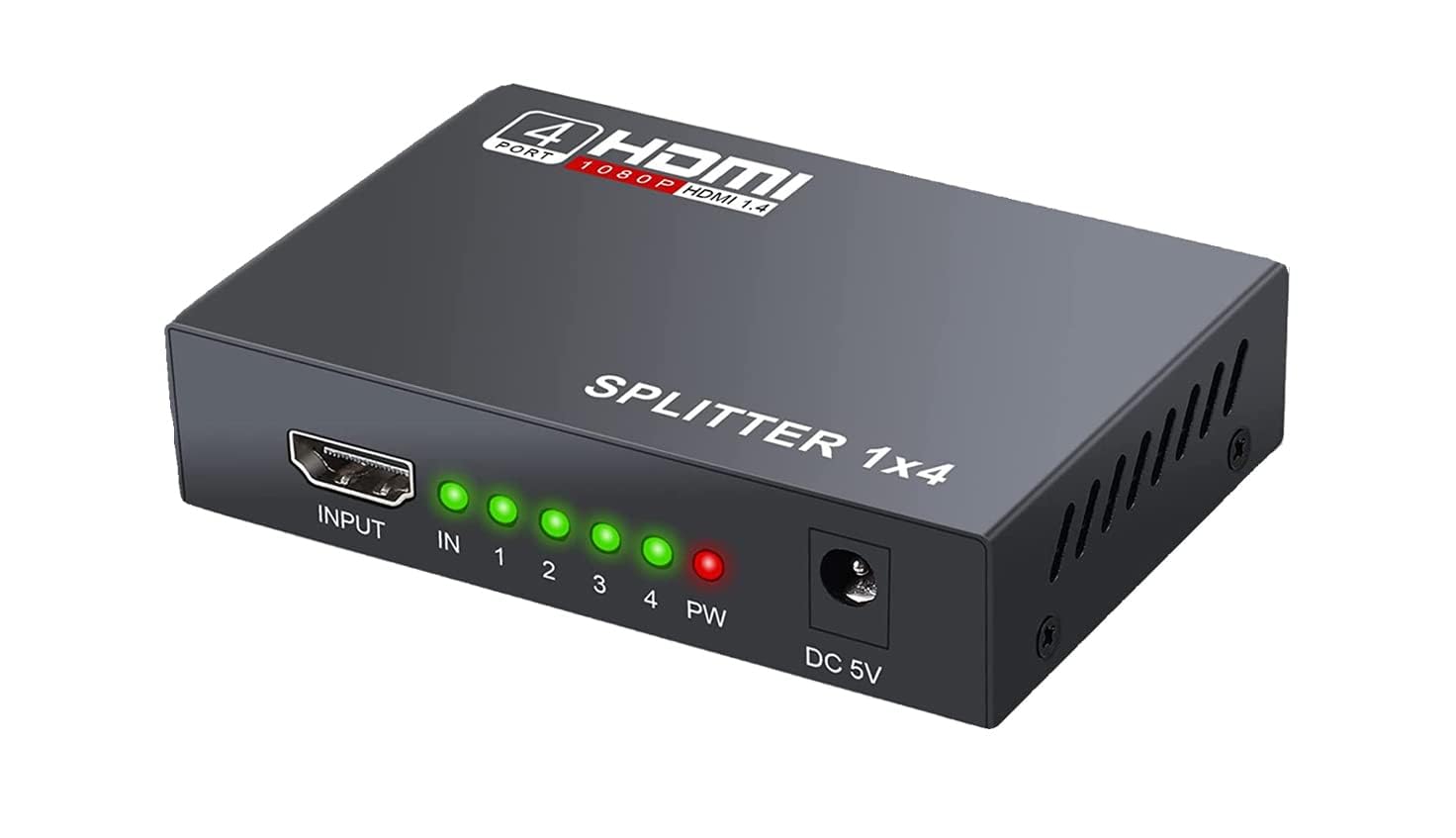 RuhZa 1X4 HDMI Splitter Ultra HD 4K x 2K HDMI Splitter 1 in 4 Out Distributor Ver 1.4 HDCP Bypass Supports 4K@30Hz 1080P 3D for PS4 Xbox Sky Box Fire Stick,DVD Player HDTV Projector etc (B0CJJQ9ZG3) Amazon Price History, Amazon Price Tracker