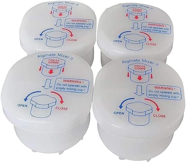 MrHugoo Lab Impression Material Gypsum Plaster Cups for Alginate Mixer Algimax II GX300 (4) - Image 6