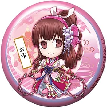 Amazon | 戦国無双4 お市 みにきゃら缶バッジ | バッジ | おもちゃ