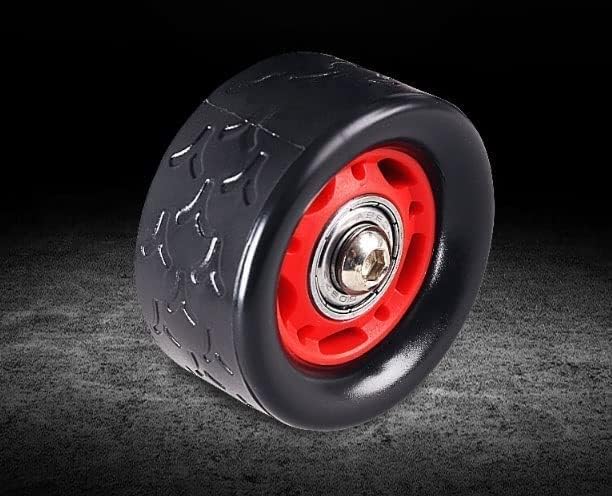 Miniatura 6 de Rueda abdominal Ab Roller Entrenador de ejercicios, rebote automático 4 ruedas Equipo de ejercicio y fitness Rueda de rodillo de entrenamiento