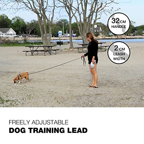Loutep Training Lead for Dogs 3m 5m 10m 15m 20m 25m 30m Strong Nylon Rope Extra Long Line Dog Lead Leash with Padded Handle for Large Medium Small Puppy Recall Pet Walking Obedience Outdoor Play - Image 5