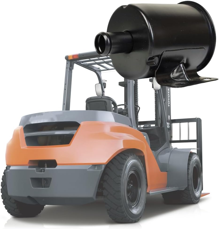 Riloer In-Line Hydraulic Oil Filter, Fuel Filter, Replaces 67502-20540-71, 67502-26600-71, Compatible with Toyota Forklift, 1 pc