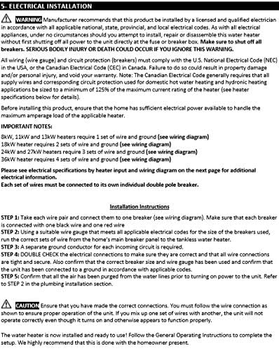 Rheem RTEX-13 Residential Tankless Water Heater thumb #5