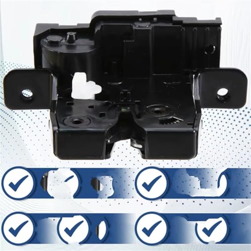 Cerradura maletero coche A58X-Car bloque actuador pestillo bloqueo compatible con FAW Bestune X80 5
