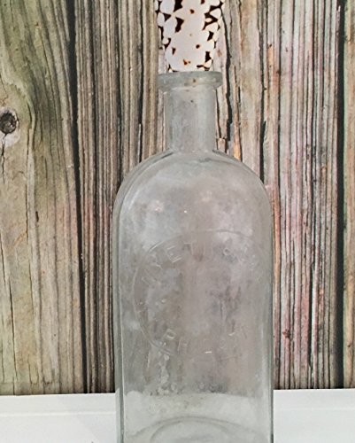 Antique Wyeth & Bro Philada Vintage Glass Bottle with Unique Cone Shell Design - Image 7