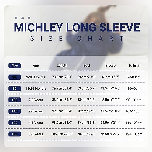 Image of MICHLEY Baby Sleeping Bag Sack with Legs Long Sleeve Wearable Pajamas | wearable blanket toddler baby, 9 Months-6T, Animal Designs, Flannel, Machine Wash