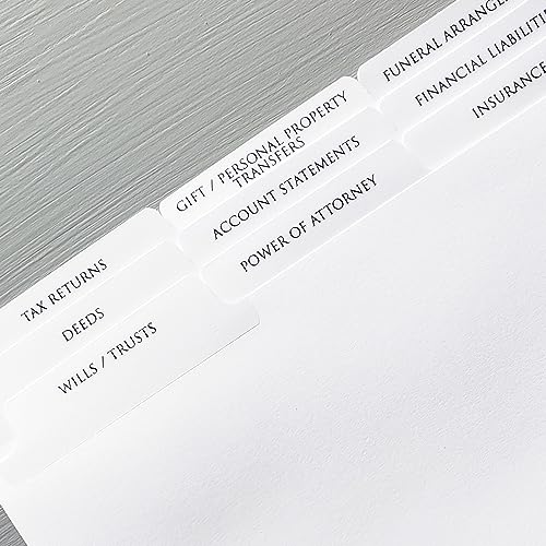 Nancy Nikko EXEC_BINDER_LIST Estate Planning Portfolio 3-Ring Binders – Leather Like Feel With Gold Debossed Title. Tab Dividers And Sheet Protectors Included. thumb #4