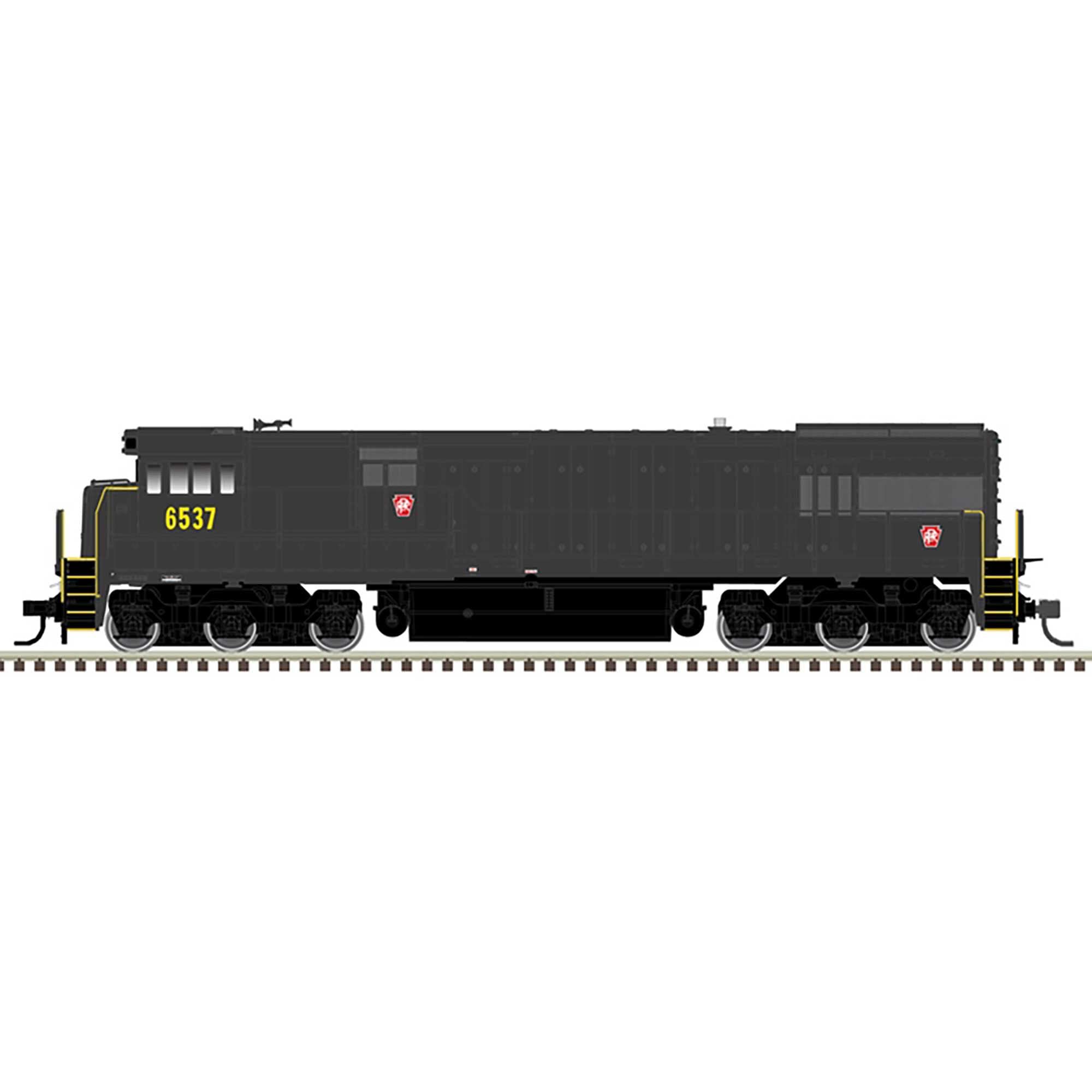 Atlas 10003918 HO U30C Phase 1 Loco Gold Pennsylvania 6537
