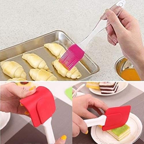 Image of ADD2CART Silicone Basting Brush, Heat-Resistant Food Grade, One-Piece Construction
