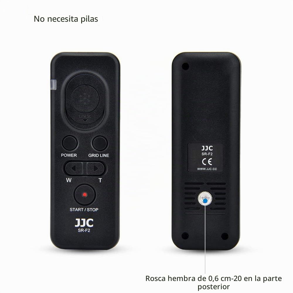 JJC Mando a Distancia con Terminal múltiple para cámara Sony A1 II A6600 A6500 A6000 a7S III, ZV-1, a9 III, A9, A7, A7R, a7R V, A7S, RX10V RX100 VII y FDR- AX53 CX405 CX900 sustituye Sony RM-VPR1