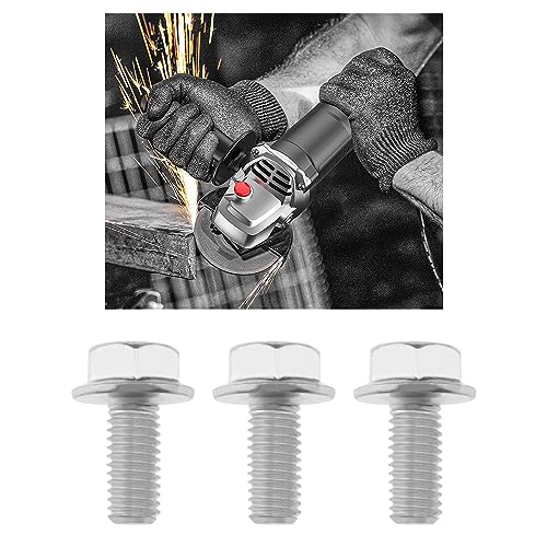 OTOTEC 5PCS Left Hand Thread Bolt M8x18mm Full Threaded Hex Flange Bolts Carbon Steel for Drill Chuck Hand Drill Cutting Machine Silver - Image 3