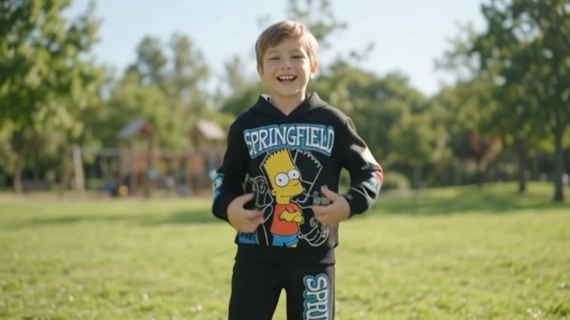 Amazon.com: The Simpsons Boys Bart Simpson Hoodie & Jogger Set, 2