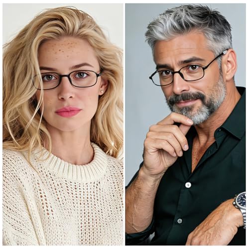Image of 4 Packs Lightweight Reading Glasses for Women Men Blue Light Blocking Readers 1.0 1.5 2.0 2.5 3.0 4.0