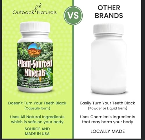 Outback Naturals PSM 60 Fulvic Humic Mineral Blend - 60 Capsules Plant Sourced Minerals, Daily Fulvic Humic Acid Trace Minerals Supplement thumb #3