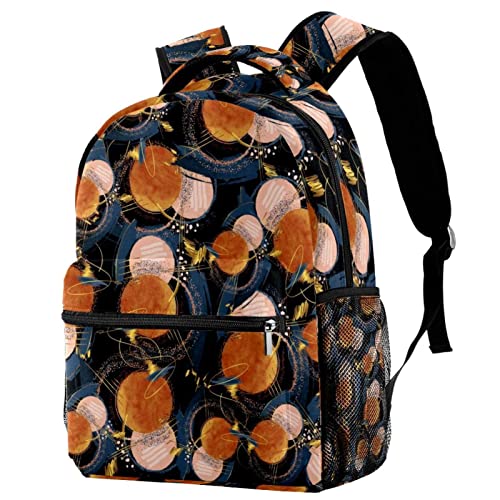 Sac à dos motif abstrait multicolore taille unique pour ordinateur