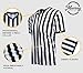 Murray Sporting Goods Men's V-Neck Referee Shirt | Men’s Official Short Sleeve Pro-Style V-Neck Officiating Halloween Costume (XX-Large)
