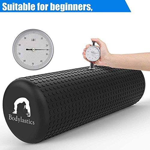 Image of Bodylastics Foam Roller (45 x 15 cms) for Deep Tissue Massage, Relief from Sore Muscles Pain, Pre & Post Exercise Fitness Workout Sessions