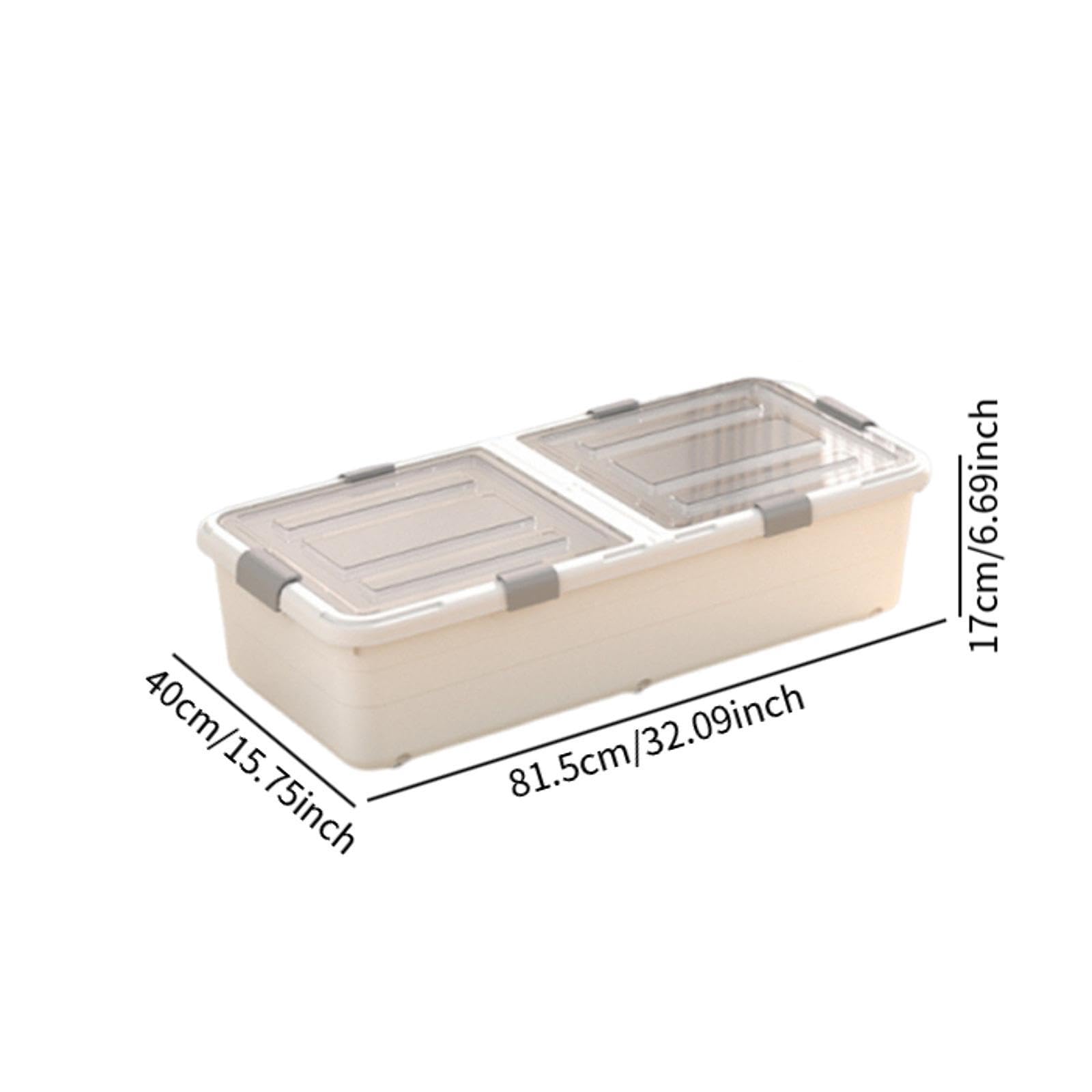 Organizer Scorrevole Per Scarpe E Vestiti Con Ruote | ruote silenziose, per scarpe e vestiti, facile accesso, design scorrevole