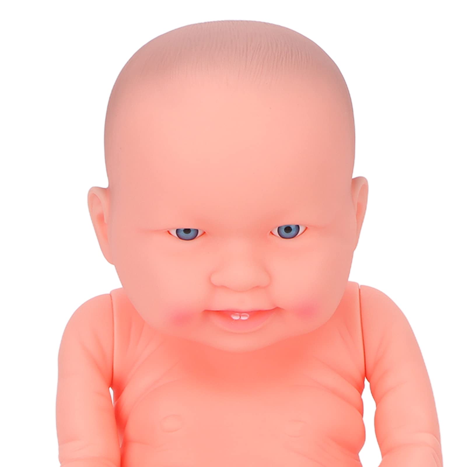 Neugeborenes Babypflegemodell, lebensgroße Babypuppe aus weichem Kunststoff, Pflegeschaufensterpuppe für simuliertes Baden