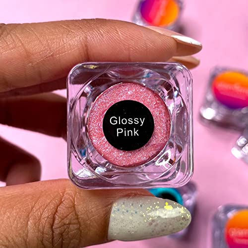 Glamierre Glossy Pink Chrome Luxe Cake Liner miniatura 2