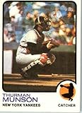 1973 Topps Baseball Card #142 Thurman Munson
