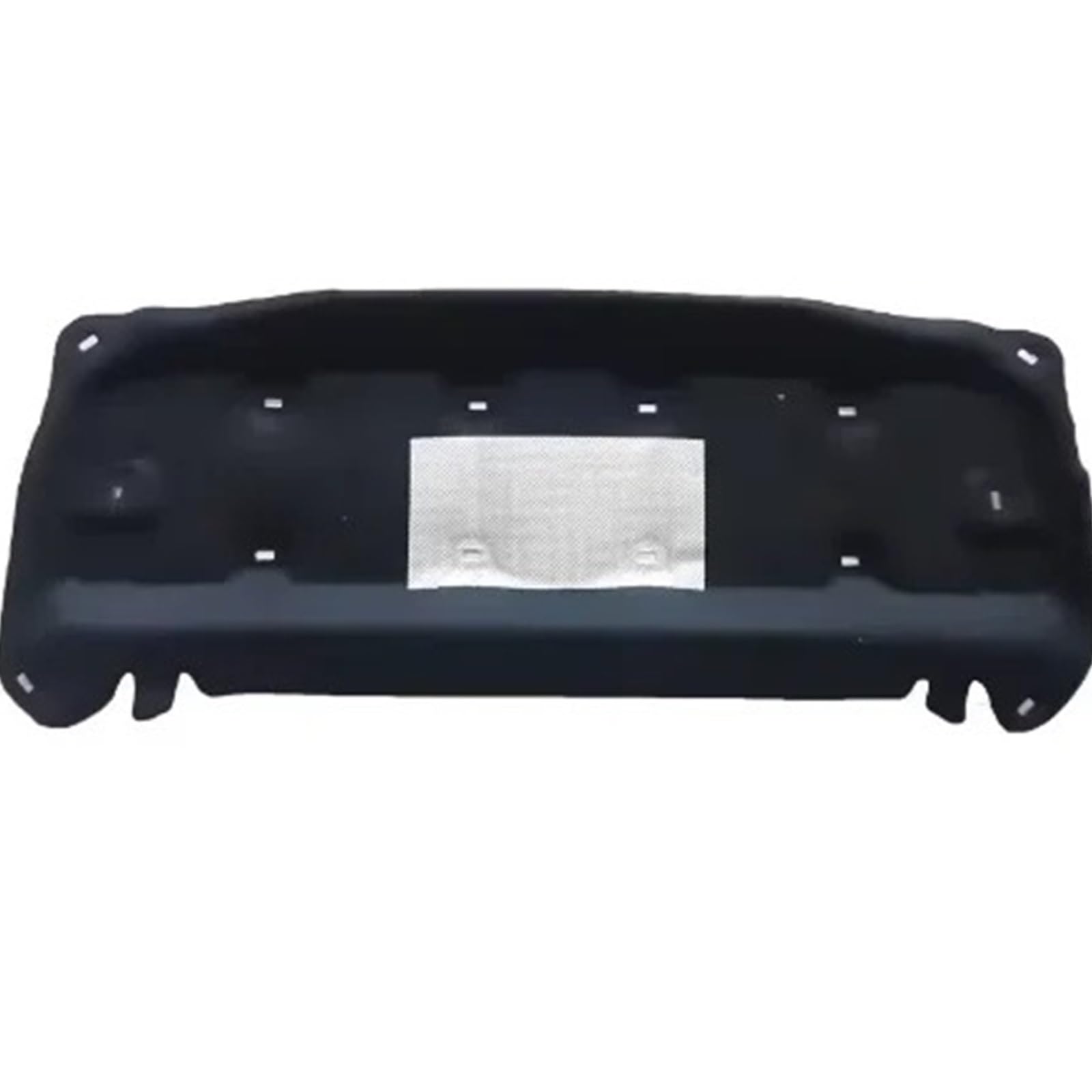Ltusgt Black Car Hood Insulation Pad For Discovery For Sport L550 2015-2019 Car Heat Sound Insulation Cotton Front Hood Engine Firewall Mat Pad(Black)