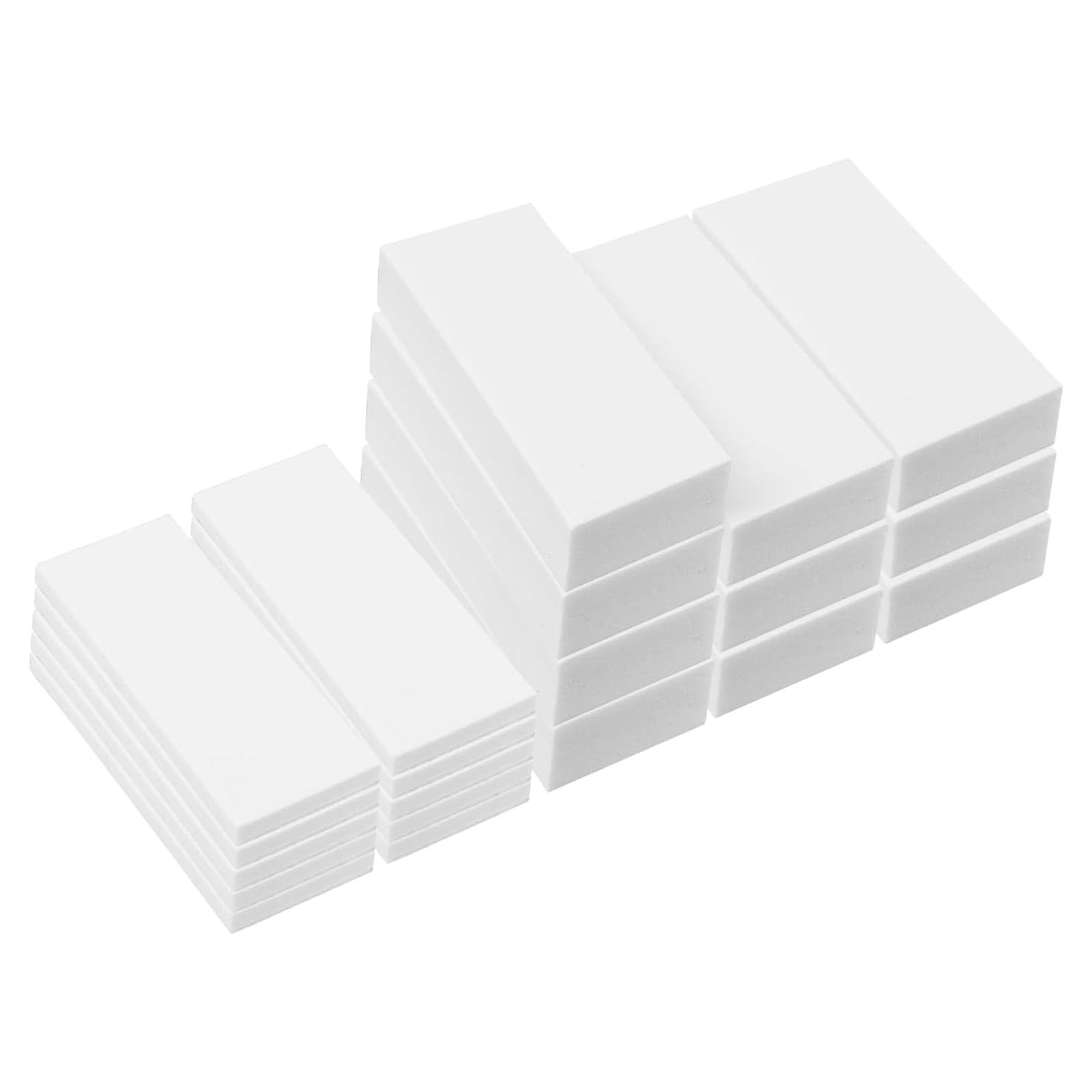 Auto Adhesive Furniture Protectors Foam Anti Shake Pads Dampening Suitable for Headboard Reduction 20pcs Wall Bumper Pads Anti Shake