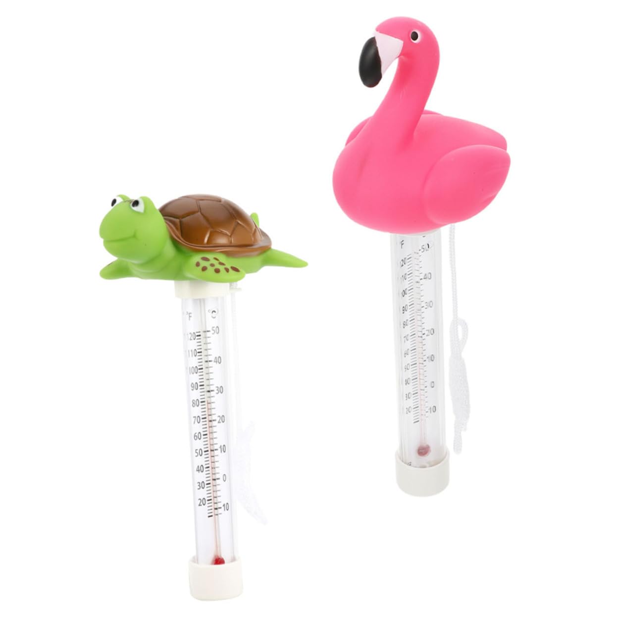 Abaodam 2 set Termometro Per Acqua Flamingo Termometro Per Vasca Da Bagno Per Piscine Termometri Per Piscine Per Bagno Per Temperatura 2 pezzi*2