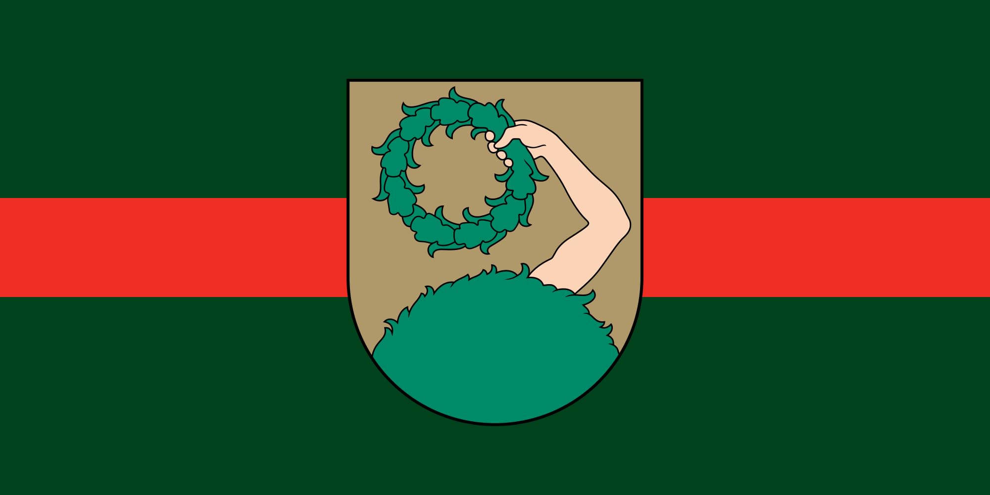 Drapeau XL Talsi pour pavoiser votre intérieur et vos événements