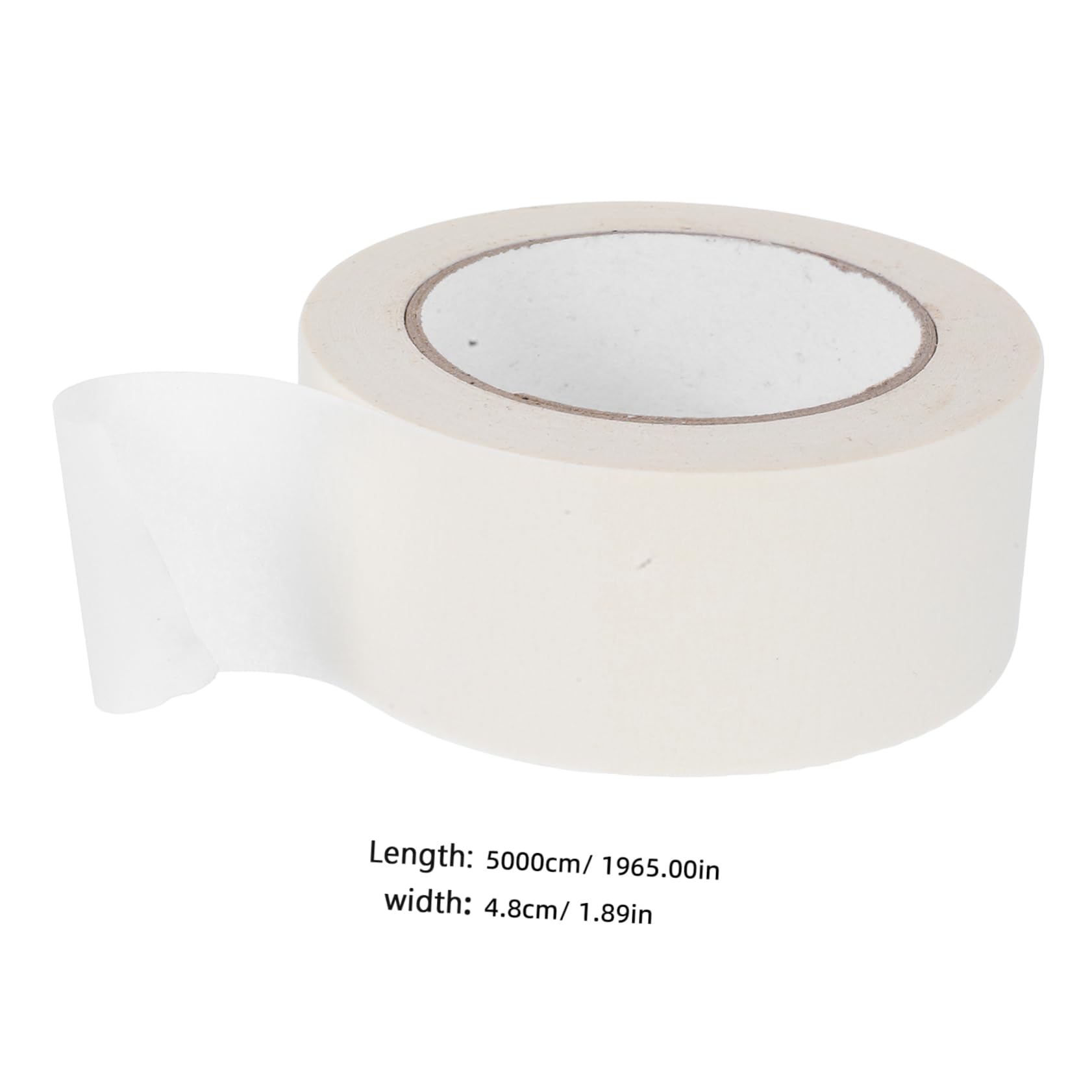 SEWACC 1 Roll Roll Writable Masking Tape Tearable Masking Paper for Painting Clean Lines for Precise Application Versatile for Crafts No Paint Seepage for Labeling and Organizing