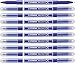 Price comparison product image Felt Tip Pen - STABILO Trio 2 in 1 Box of 10 Dark Blue