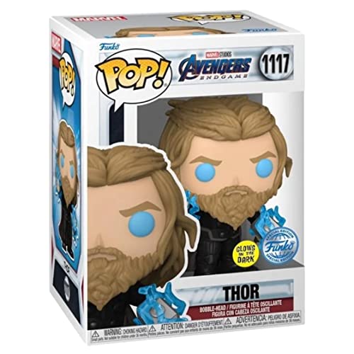 Funko Pop! Avengers 4: Endgame - Thor With Thunder Glow In The Dark Special Edition, (64906)
